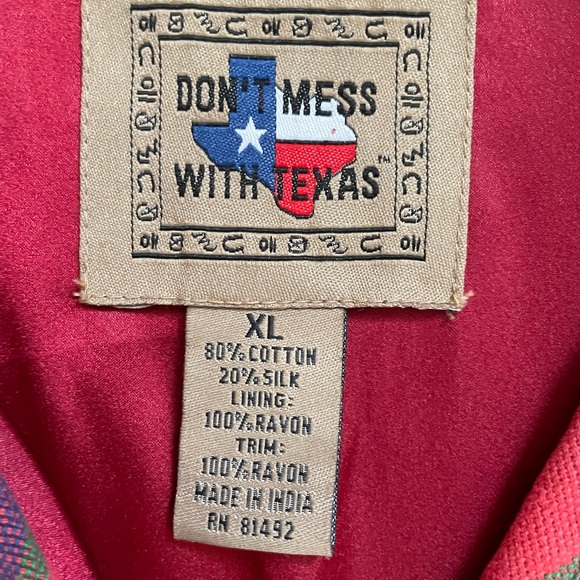 Vintage cotton/silk jacket with ribbon fringe - Picture 6 of 9